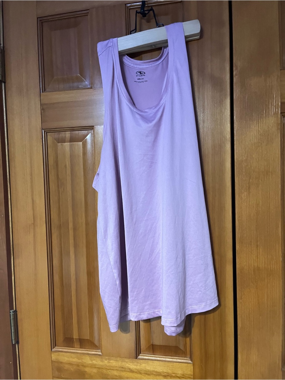 Athletic Works pink Scoop Neck Racerback Tank